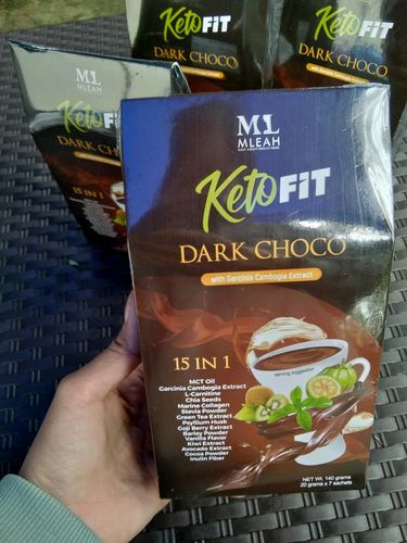 Customer photo review of KETOFIT 15 IN 1 DARK CHOCO
