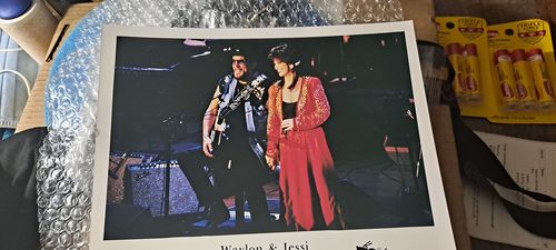 Customer photo review of Waylon & Jessi On Stage Promo Photo