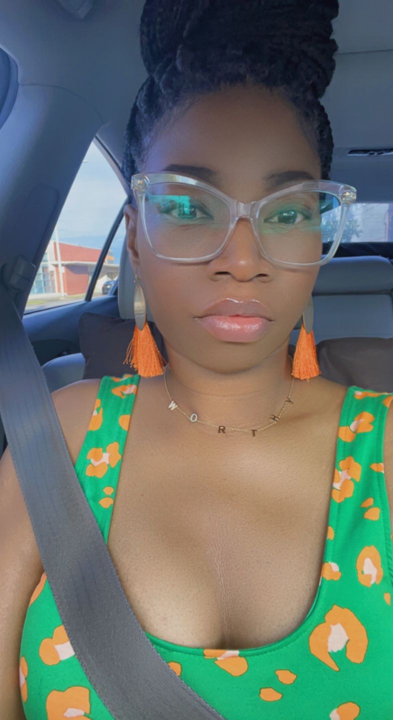 Customer photo review of WORTHY NECKLACE