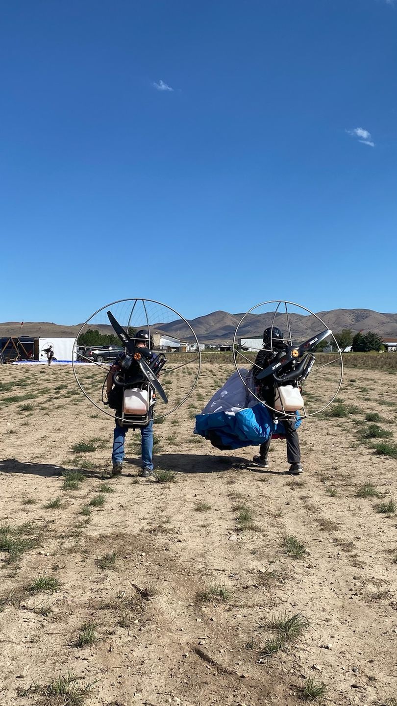 Customer photo review of Advanced Paramotor Training