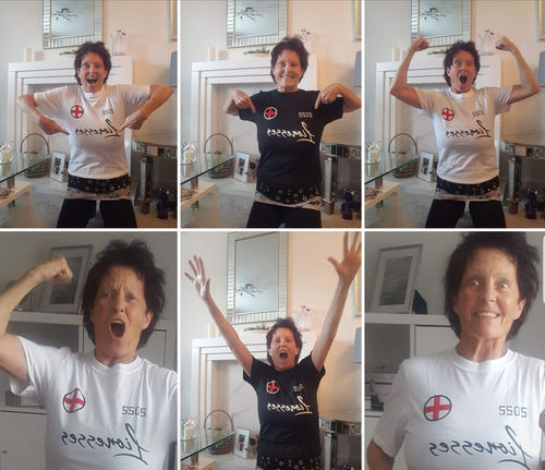 Customer photo review of England Lionesses Tee