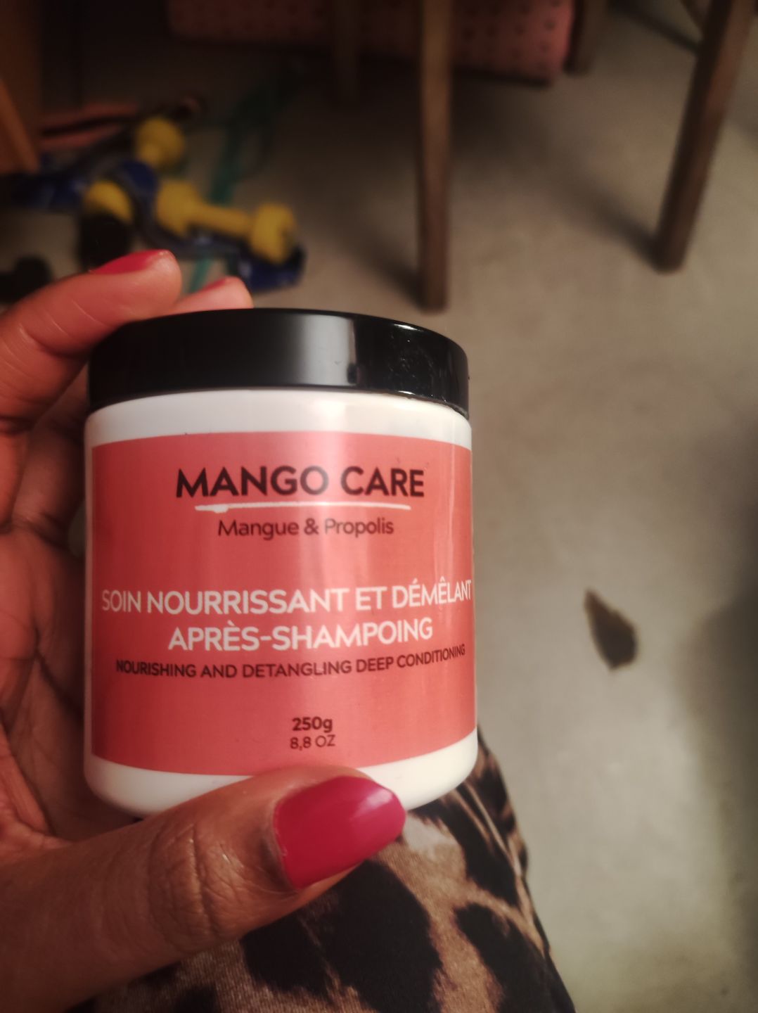 Customer photo review of Soin nourrissant et démêlant après-shampoing - CARE