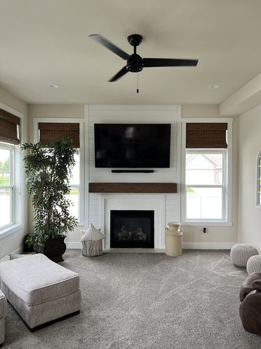 Customer photo review of Distressed Mantels