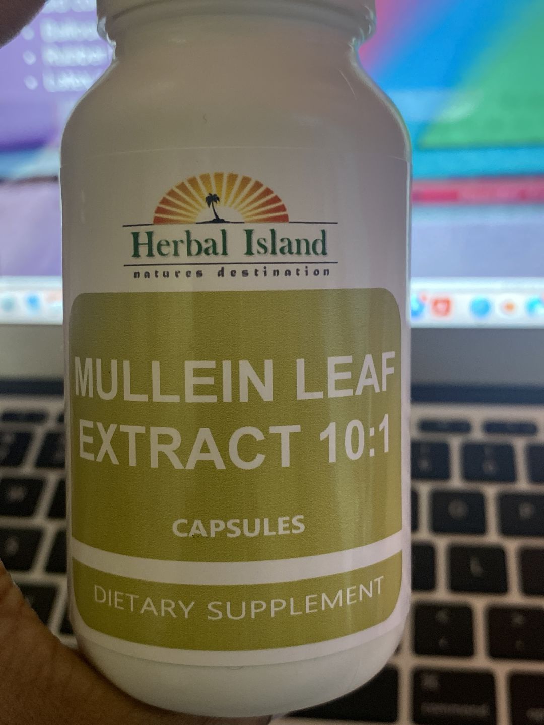 Customer photo review of Mullein Leaf Capsule (Lung Detox Mucus)