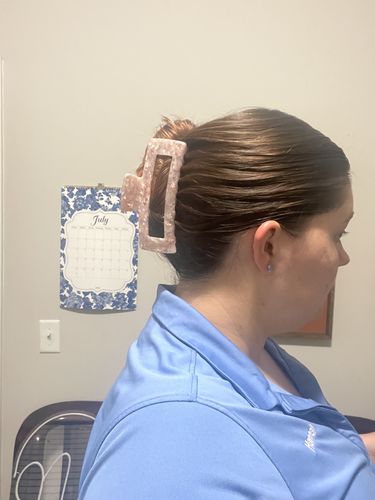 Customer photo review of XL Dreamy Claw Clip