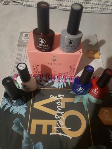 Customer photo review of Gel Gama O 6 pzas MUSSA