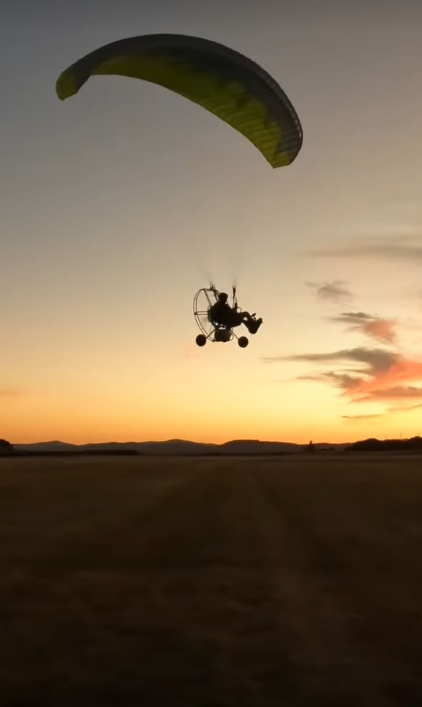 Customer photo review of Advanced Paramotor Training