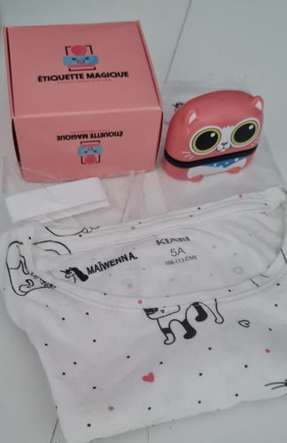 Customer photo review of Mon Étiquette Magique™️ - Animaux mignons