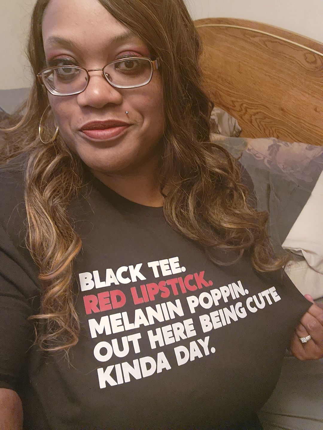 Customer photo review of Out Here Being Cute