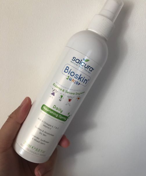 Customer photo review of Bioskin Junior Daily Nourishing Spray 15.00% Off Auto renew
