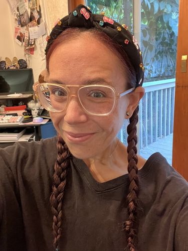 Customer photo review of LELE SADOUGHI X BARBIE™ JET KIDS CRYSTAL B KNOTTED HEADBAND