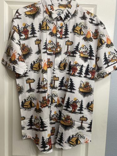 Customer photo review of The Great Outdoors "Beary Outdoorsy" – KUNUFLEX Short Sleeve Shirt