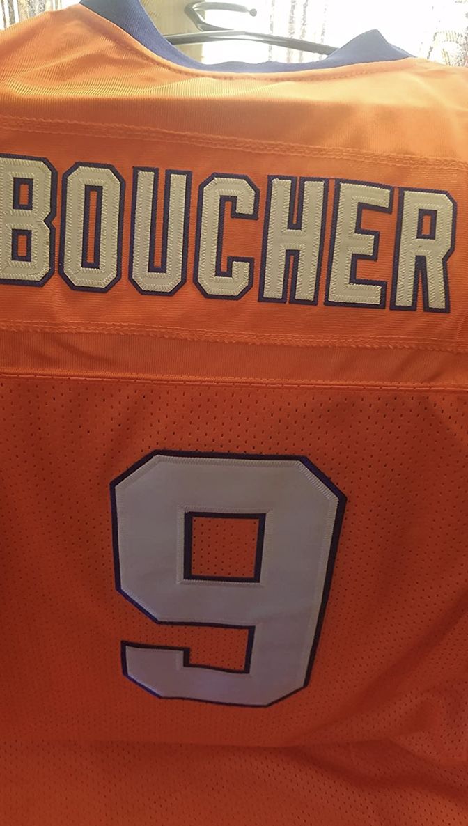 Customer photo review of The Waterboy Adam Sandler 'Bobby Boucher' Football Jersey