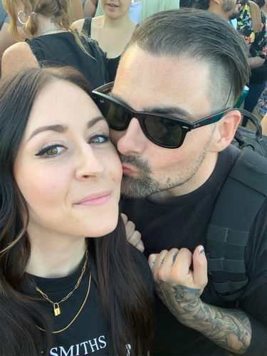 Customer photo review of Ximena Necklace