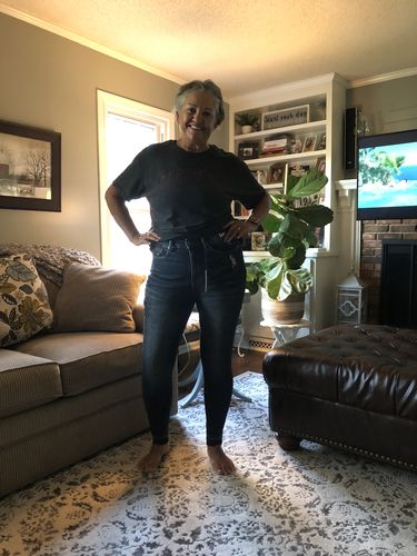 Customer photo review of Judy Blue Fast and Furious Jeans
