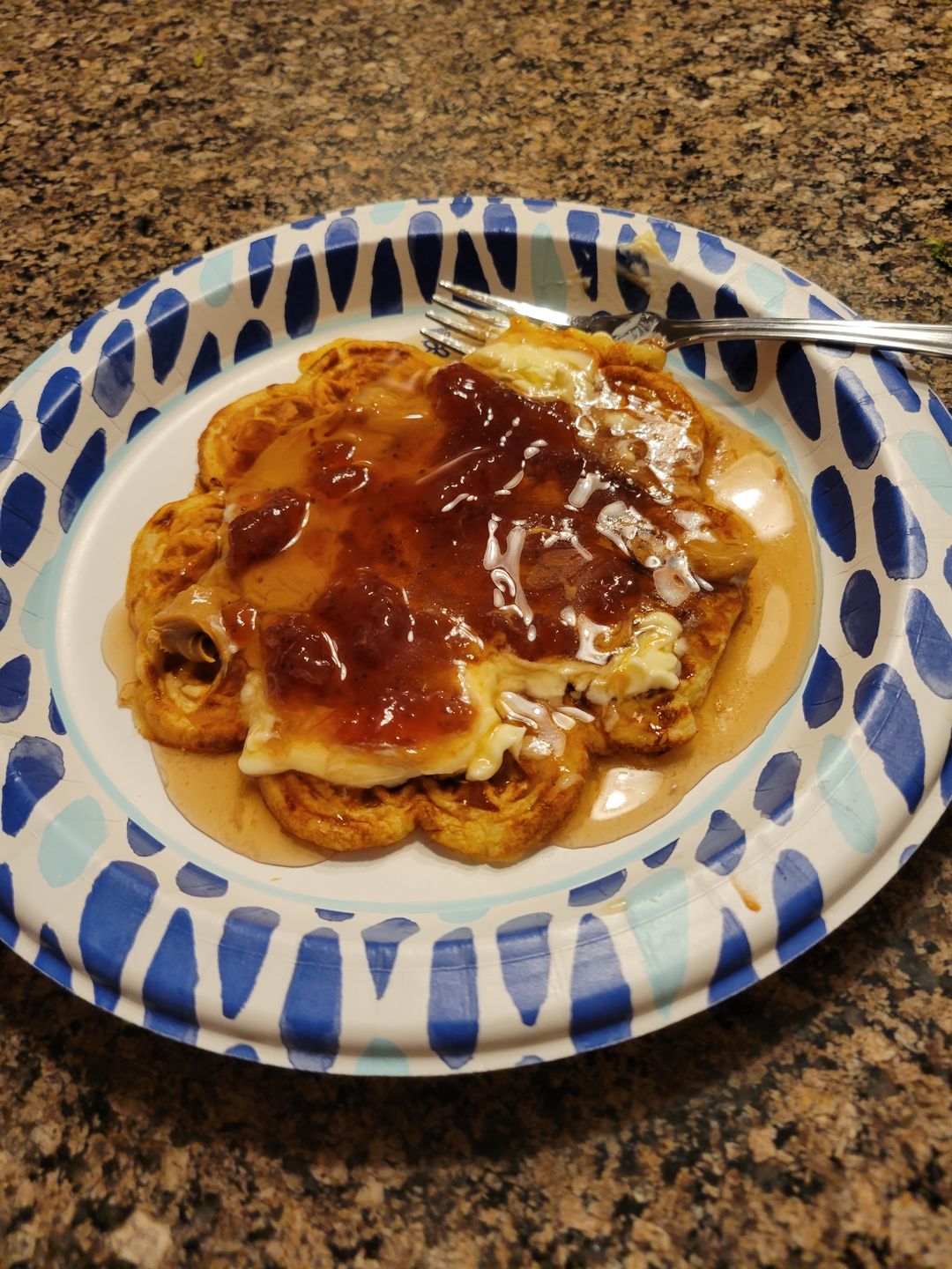 Customer photo review of Low Fat Vanilla Viking Waffles 5.00% Off Auto renew
