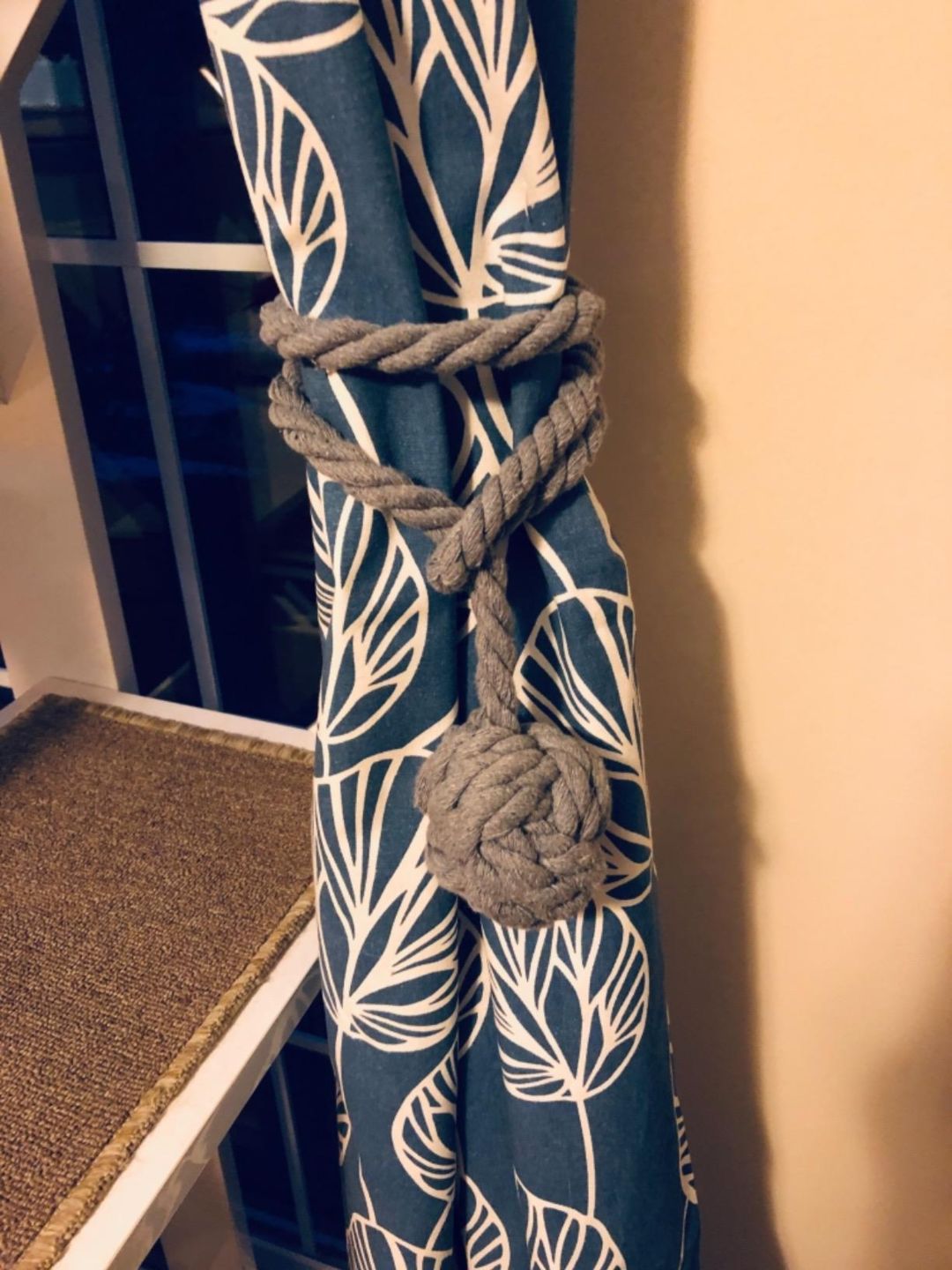 Customer photo review of 1 Pcs Macrame Curtain Tiebacks Clips