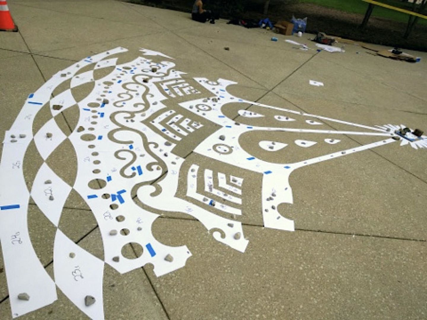 Customer photo review of Get a Custom Stencil Quote!