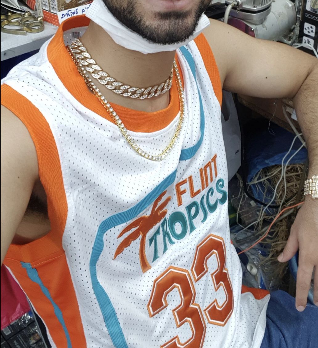 Customer photo review of Jackie Moon Flint Tropics Semi-Pro Movie Jersey