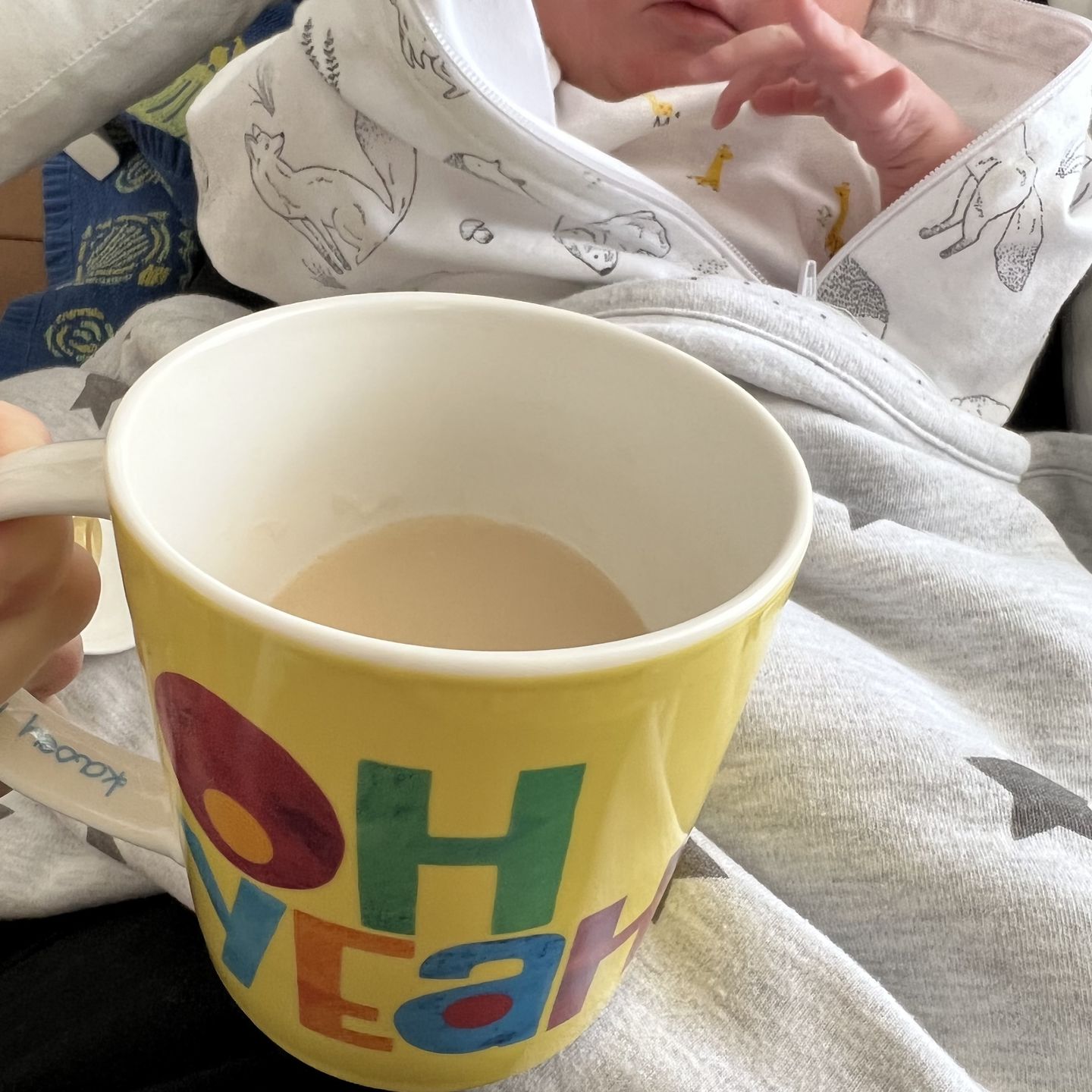 Customer photo review of Lactation Caramelised White Hot Chocolate