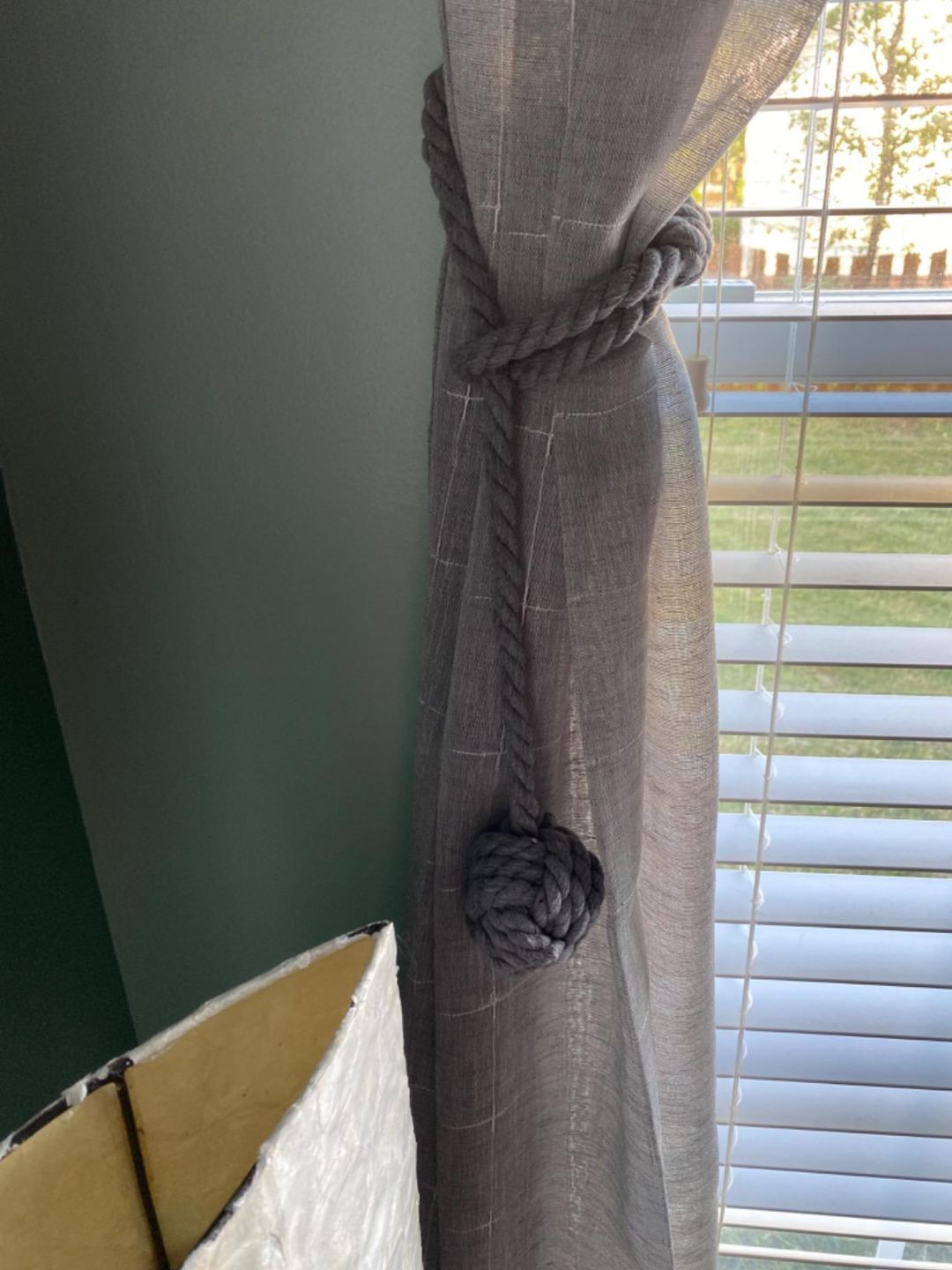 Customer photo review of 1 Pcs Macrame Curtain Tiebacks Clips