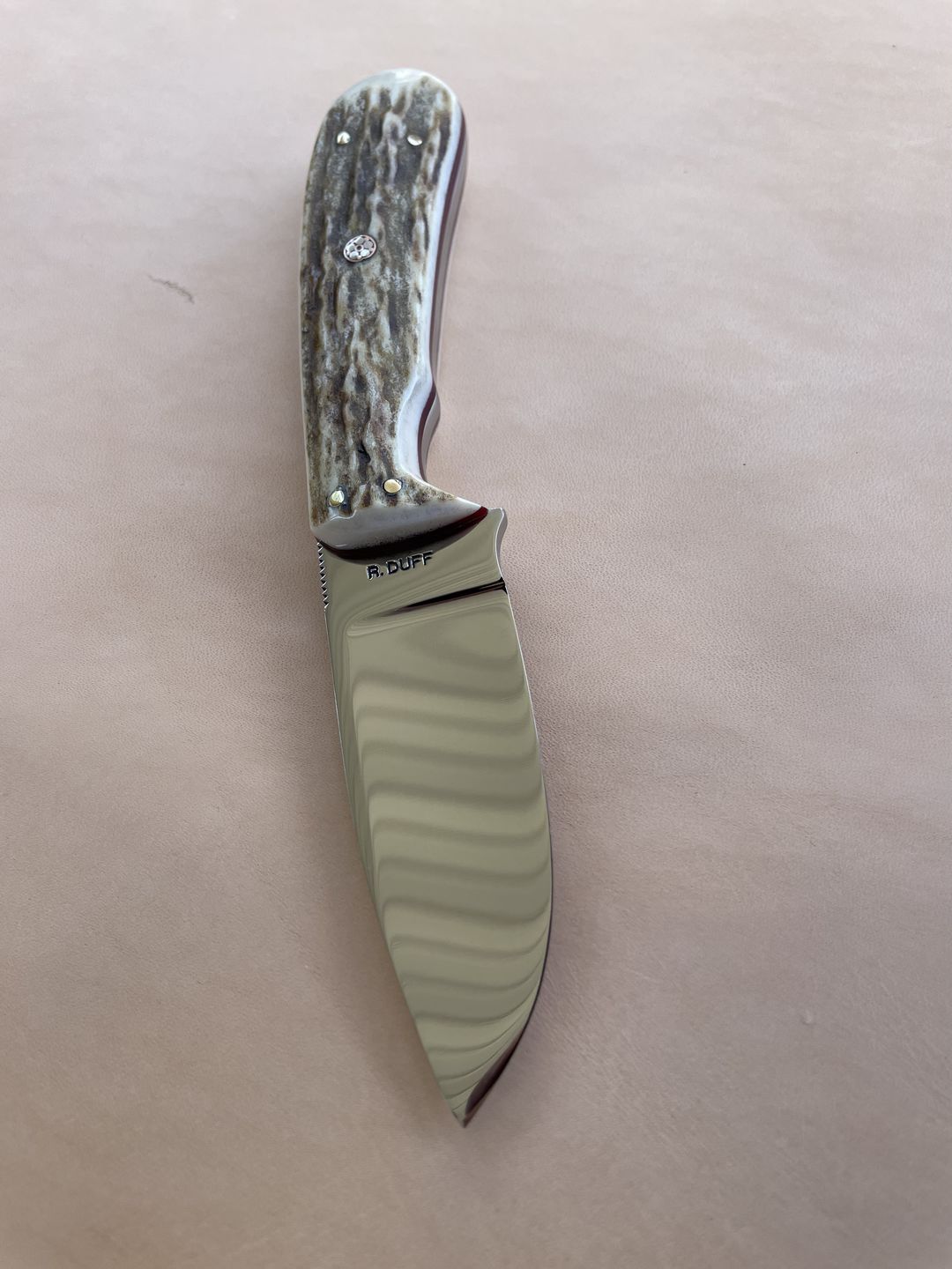 Customer photo review of Knife Polishing Kit