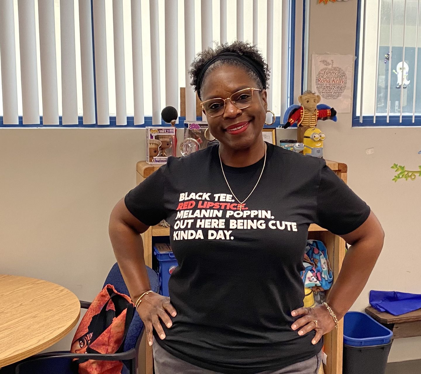 Customer photo review of Out Here Being Cute