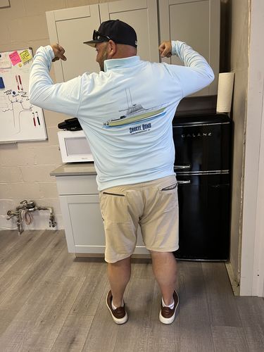 Customer photo review of Custom Digital Boat Artwork