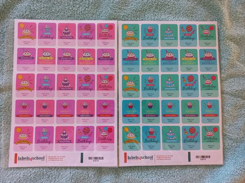 Customer photo review of Gift Labels - Customisable