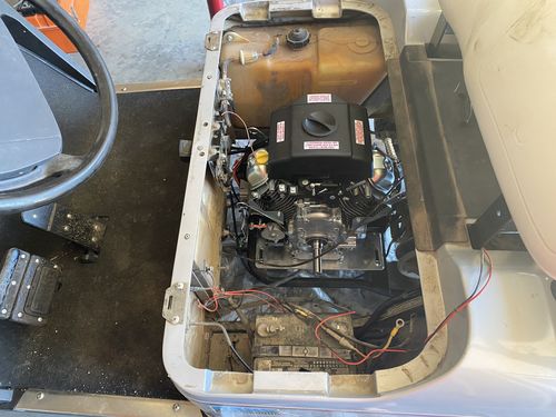 Customer photo review of Predator 22hp Installation Kit for 1994-2008 EZ-GO TXT / Medalist / Workhorse