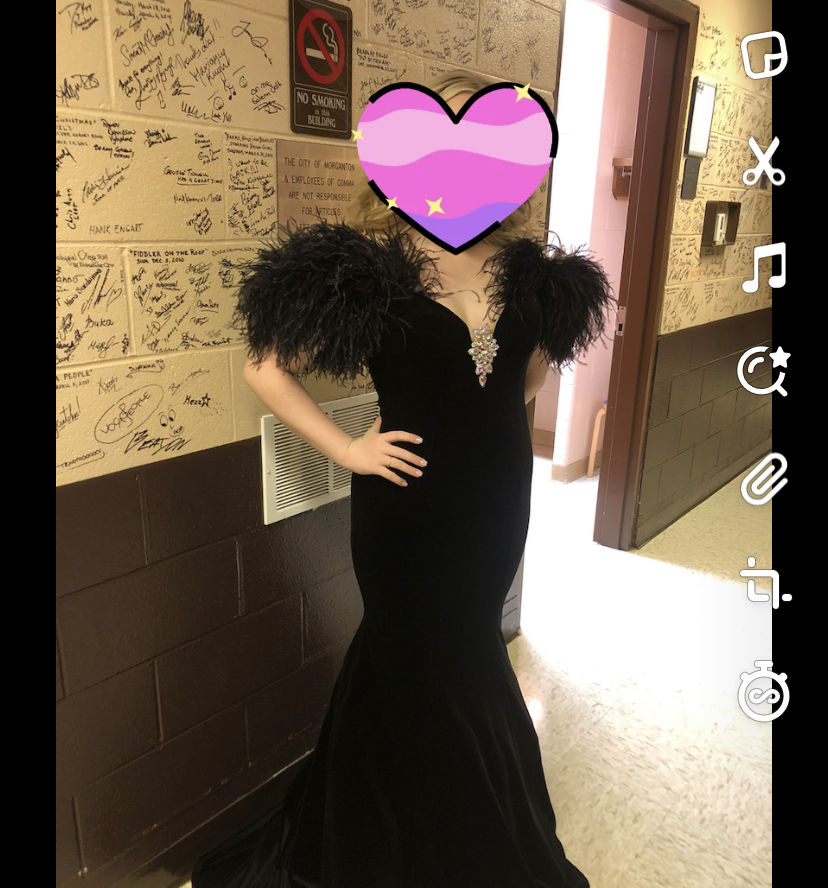 Customer photo review of Ostrich Feather Boa