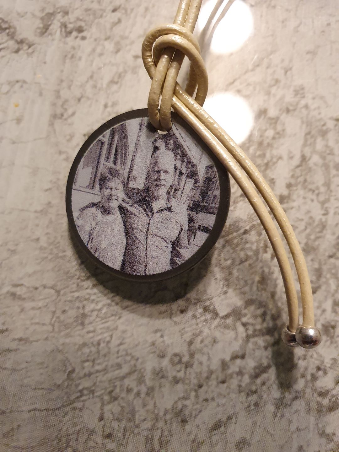 Customer photo review of personalisierbare Halskette - Lebensbaum