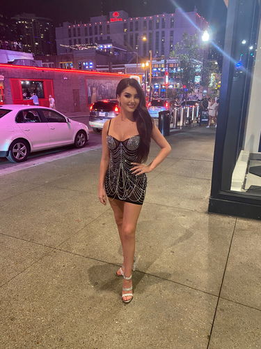 Customer photo review of Nova Crystal Dress (BLACK)