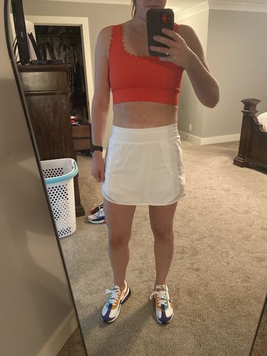 Customer photo review of Hydralux Scallop Power Bra - Bittersweet