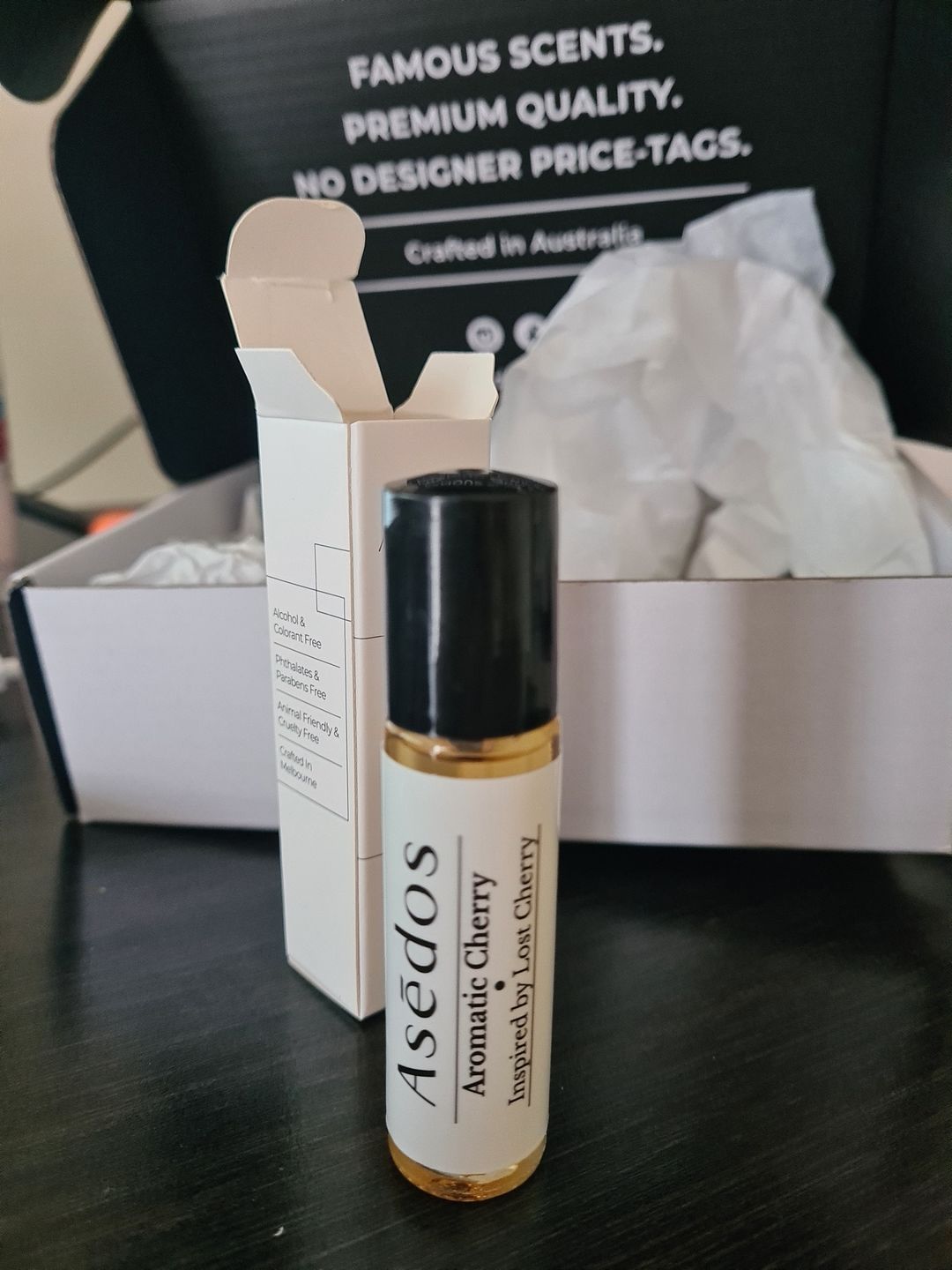 Customer photo review of AROMATIC CHERRY PERFUME OIL