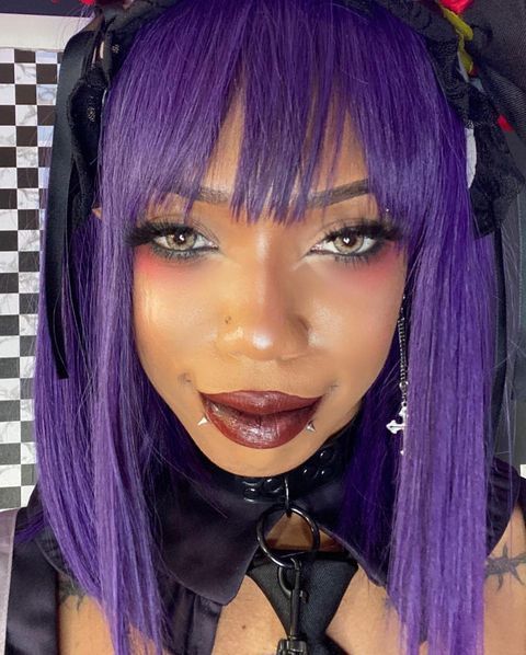 Customer photo review of 2Dadoll Venus Brown Contact Lenses(1 pair/6 months)