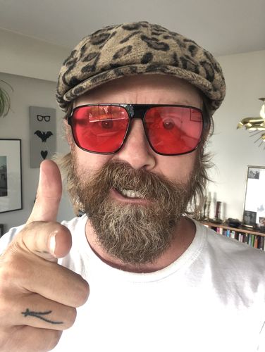 Customer photo review of THE BIG G's - Red LENSES