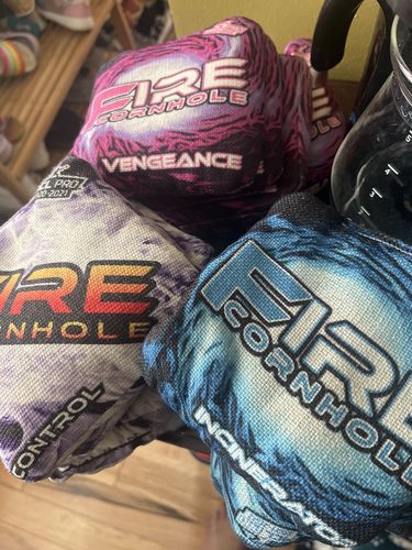 Customer photo review of Fire Vengeance - Set of 4