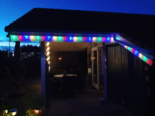 Customer photo review of Vanddråbe solcellelys