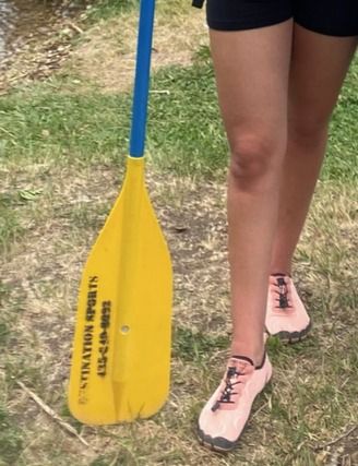 Customer photo review of Hiitave Women's Barefoot Mesh Water Shoes