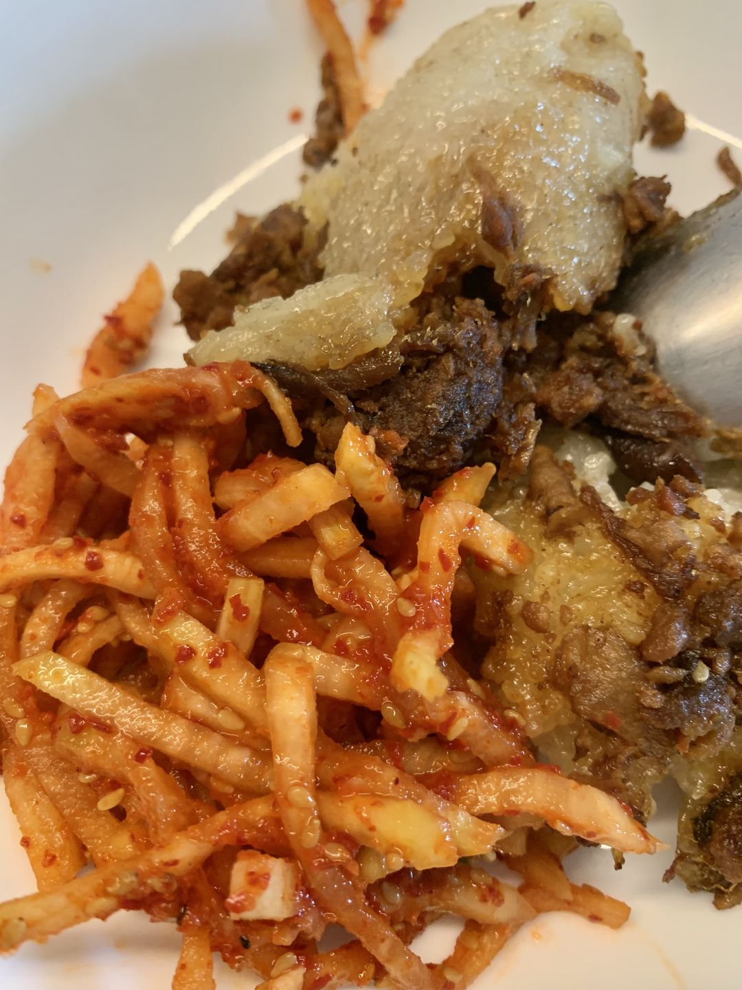 Customer photo review of JIN "Julienne" Radish Salad