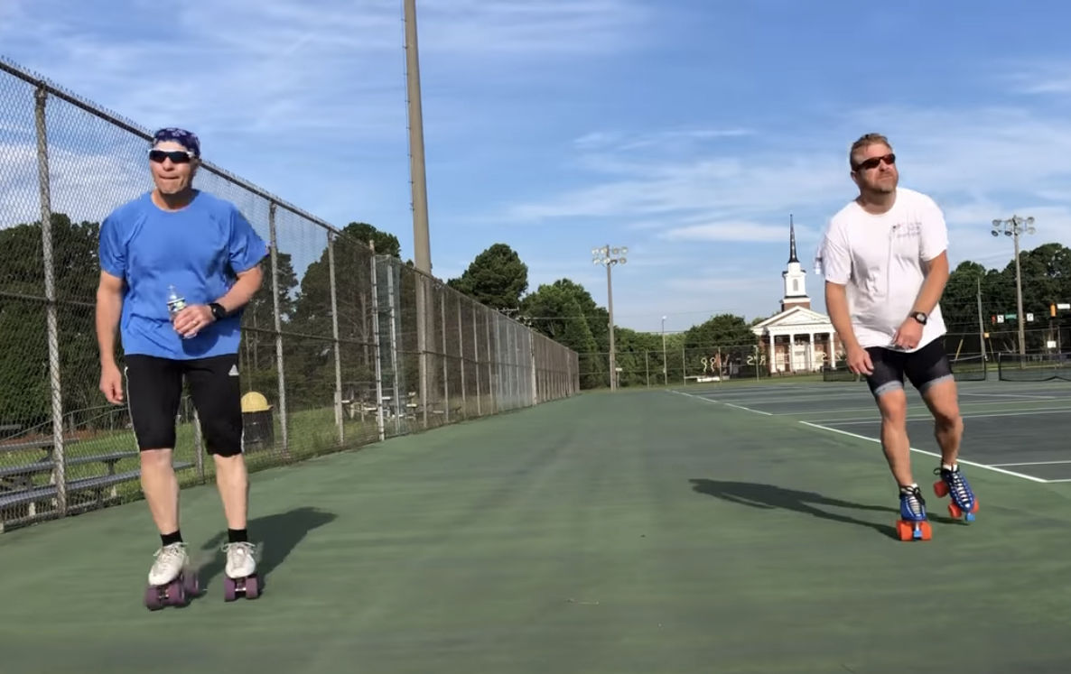 Customer photo review of Replacement Roller Skate Cushions
