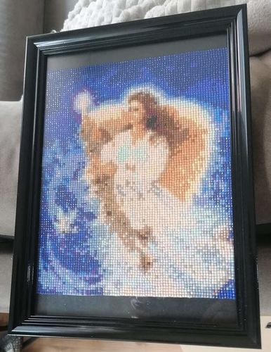 Customer photo review of Eigen Foto Diamond Painting