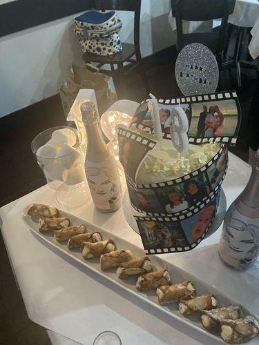 Customer photo review of Film Reel - Custom Edible Icing Image