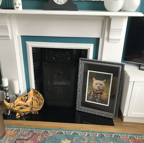 Customer photo review of The General - Custom Vintage Pet Portrait