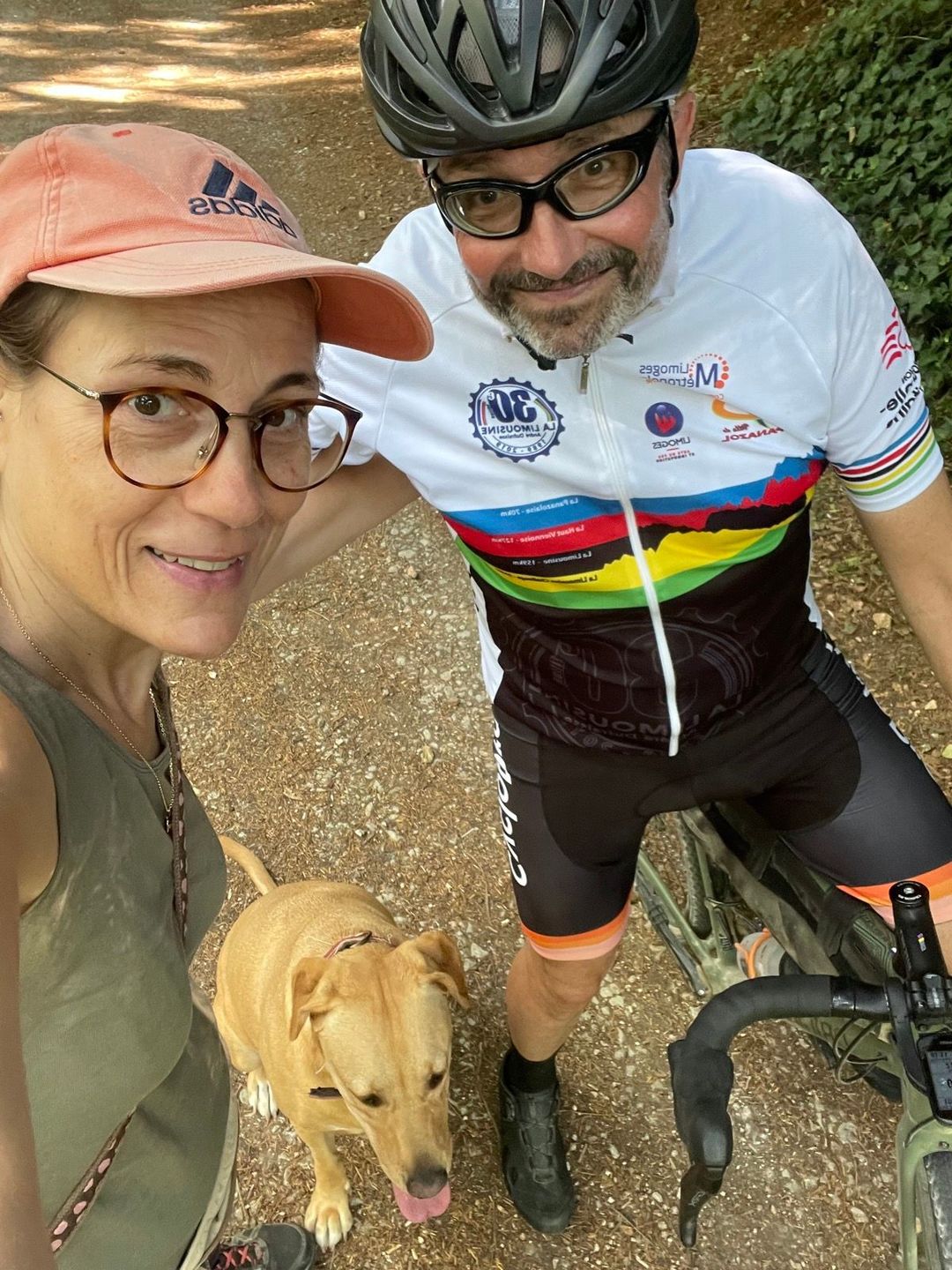 Customer photo review of Cuissard Orange pour VTT et Cyclisme - Évasion+