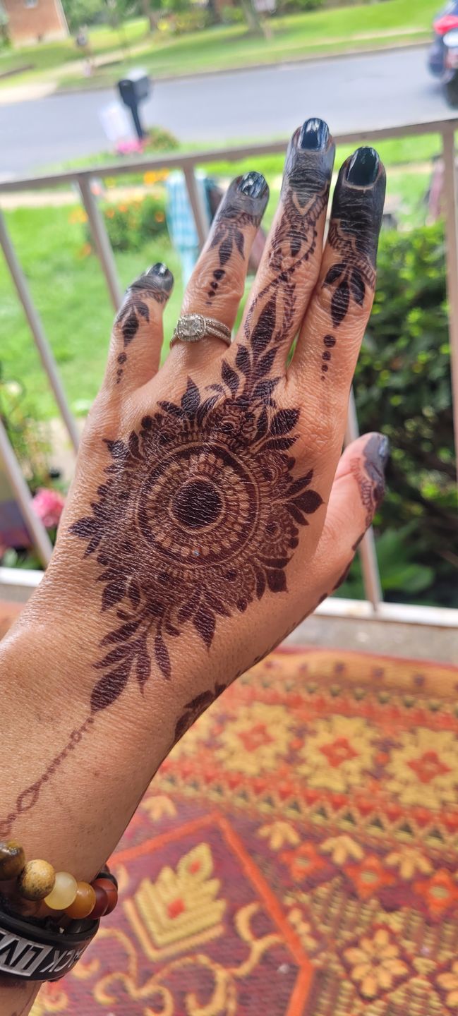 Customer photo review of ***Lyophilized Henna - NEW Hengua Henna /Jagua powder blend NEW!! 2022!