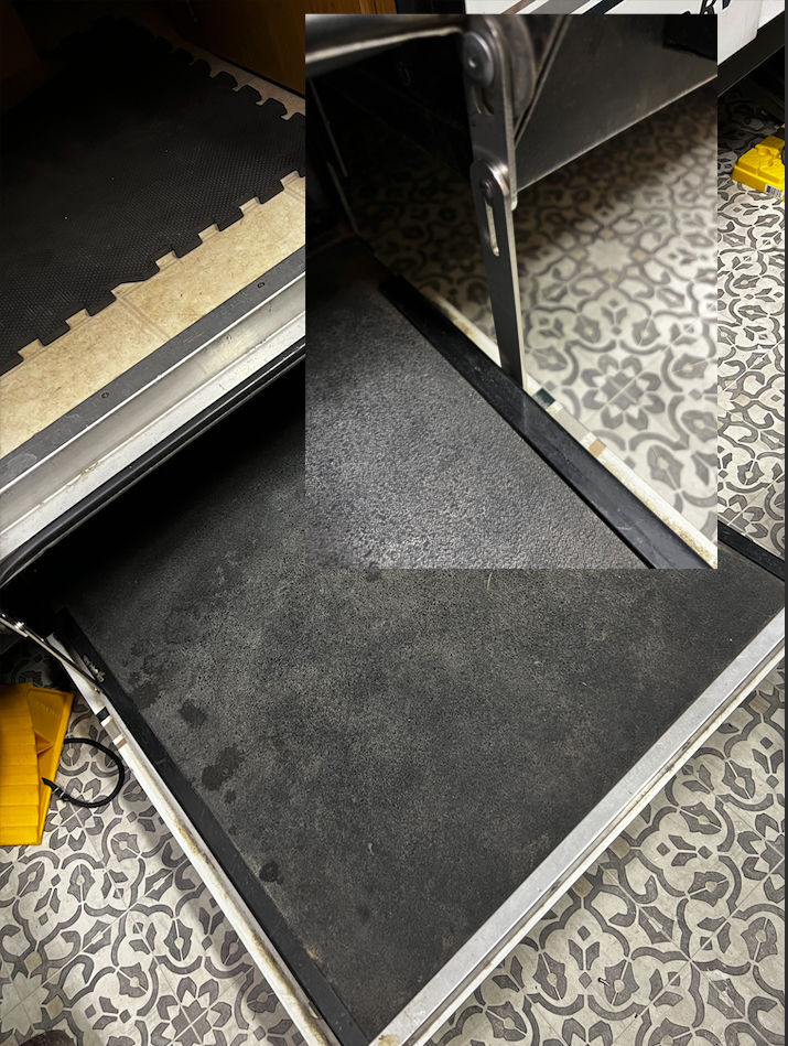 Customer photo review of Stepper Door Swing Arm