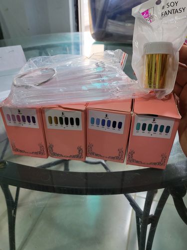 Customer photo review of Gel Gama E 6 pzas MUSSA