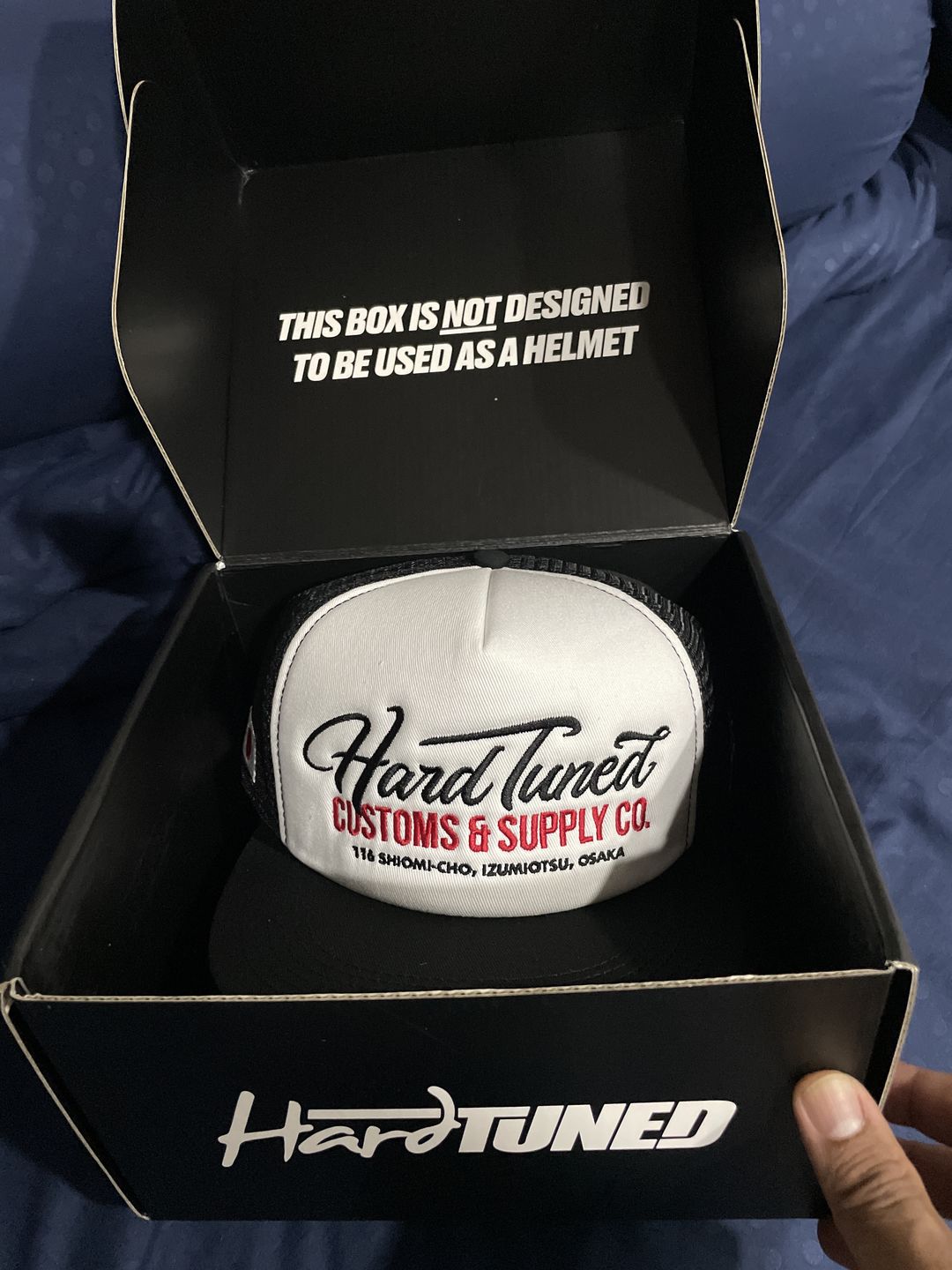 Customer photo review of Hardtuned Custom Supply Trucker Cap